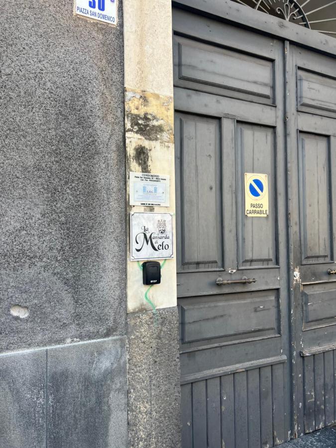 Apartamento La Mansarda Di Melo CTA Exterior foto